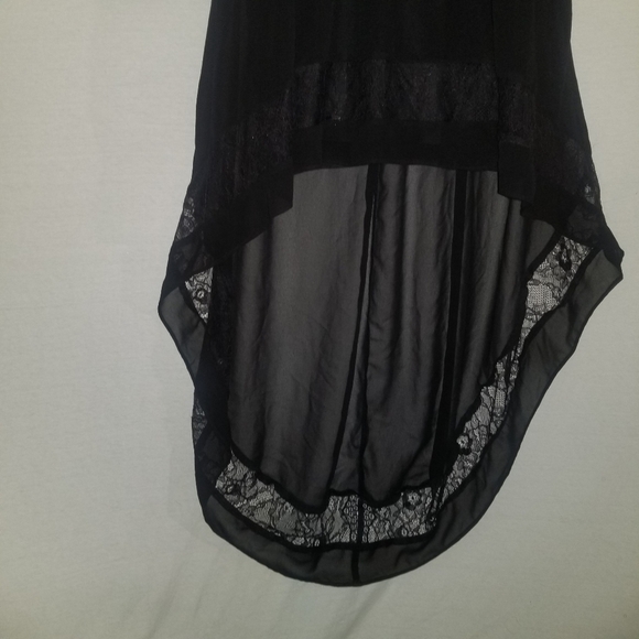 Forever 21 black high low dress - Picture 4 of 4